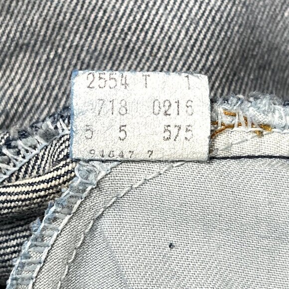 NWT VTG 70s Levi's Orange Tab Deadstock 718 0216 Student Straight Leg 26 x 32 - Picture 6 of 16